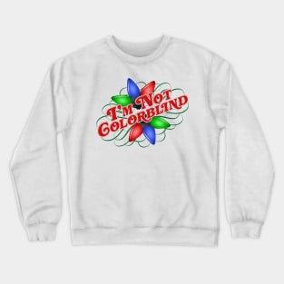 Colorblind Christmas Crewneck Sweatshirt